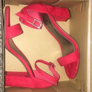 Red high heels